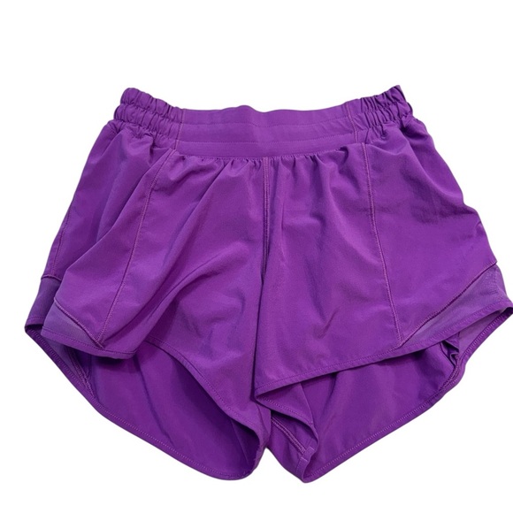 lululemon athletica Pants - Lululemon Hotty Hot Shorts Low Rise Purple